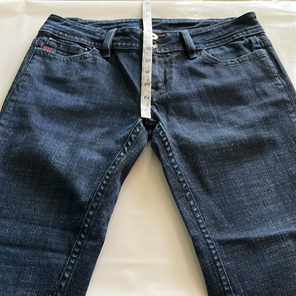 Miss Me Red Lucy Capri Mid Rise Size 30 - Picture 6 of 16